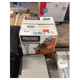 1 CTN RIDGID 9 GAL SHOP VAC