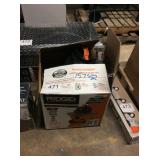 1 CTN RIDGID 6 GAL SHOP VAC