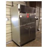 1 LOT TRAUSLEN 2 DOOR SS REFRIGERATOR