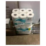 2 PACKS (24 ROLLS) BATH TISSUE