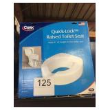 1 LOT  RAISED TOILET SEAT
