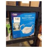 1 LOT RAISED TOILET SEAT