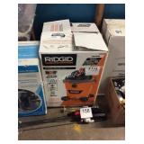 1 LOT RIDGID 12 GAL WET DRY VAC