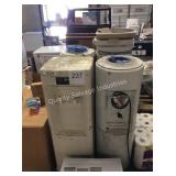 1 LOT 4 WATER COOLERS