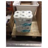 1 LOT 24 ROLLS TOILET PAPER