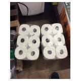 1 LOT 12 ROLLS PAPER TOWELS