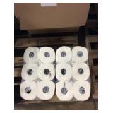 1 LOT 12 ROLLS PAPER TOWELS