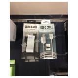 1 LOT USB-C CABLES (DISPLAY)