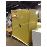 1 LOT YELLOW SAFETY CABINET