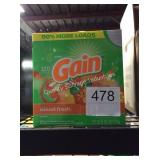 2 CTN GAIN LAUNDRY DETERGENT