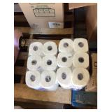 1 LOT 12 ROLLS PAPER TOWELS