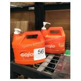 1 LOT (2) 1 GALLON GOJO HAND CLEANER