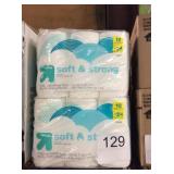 1 LOT 24 ROLLS TOILET PAPER