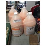 1 LOT (4) 1 GALLON SKIN & HAIR CLEANSER