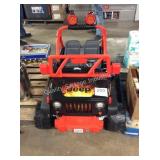1 LOT JEEP WRANGLER RIDE ON (CHARGER IN OFFICE)
