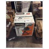 1 CTN RIDGID 9 GAL SHOP VAC