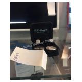 1 LOT RH MACY & CO SS EARRINGS (DISPLAY)