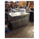 1 LOT SS UNDER THE COUNTER REFRIGERATOR