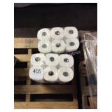 1 LOT 12 ROLLS PAPER TOWELS