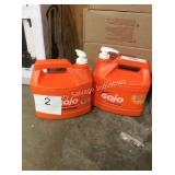 1 LOT (2) 1 GAL GOJO HAND CLEANER
