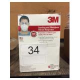 1 CTN 3M SANDING RESPIRATOR MASK