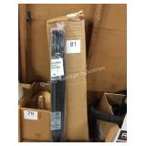 1 LOT BLACK PLASTIC TUBING