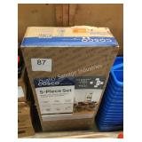 1 LOT 5PC TABLE & CHAIR SET