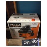 1 LOT RIDGID 4 GAL WET DRY VAC