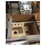 1 LOT KOHLER DOUBLE KITCHEN SINK