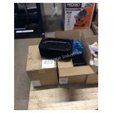 2 CTN BLACK PLASTIC TRAYS