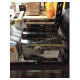 1 LOT 3 LED DISK LIGHTS