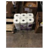 1 LOT 6 ROLLS PAPER TOWELS