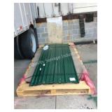 1 SKID METAL ROOFING (OUTSIDE)
