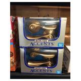 2 CTN BED & BATH DOOR KNOBS