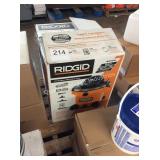 1 CTN RIDGID 12 GAL SHOP VAC