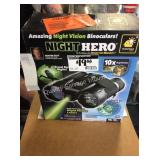 1 LOT NIGHT HERO BINOCULARS (DISPLAY)