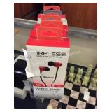 1 LOT 6 WIRELESS EARBUDS W/ MIC (DISPLAY)