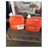 1 LOT (2) 1 GAL GOJO HAND CLEANER