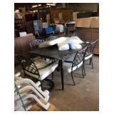1 LOT 7PC PATIO TABLE & CHAIR SET
