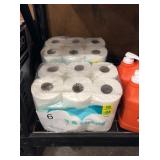 1 LOT 24 ROLLS BATH TISSUE