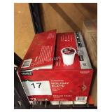 1 CTN KEURIG STARBUCKS HOLIDAY K CUPS (EXP 04/20)