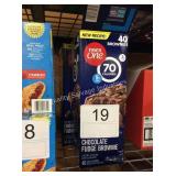 4 CTN FIBER ONE CHOC FUDGE BROWNIES (EXP 02/2020)