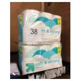 1 LOT 24 ROLLS BATH TISSUE