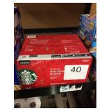 1 CTN KEURIG STARBUCKS HOLIDAY BLEND (EXP 04/20)