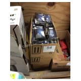 3 CTN PEEL N STICK METAL TILES