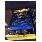 1 LOT ADVIL DAY OR NIGHT DISPLAY