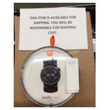 1 LOT MOTOROLA MOTO 360 SPORTS WATCH (DISPLAY)