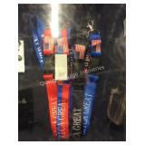 1 LOT 5 TRUMP KEY CHAIN/LANYARDS (DISPLAY)