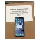 1 LOT IPHONE XR VERIZON SILVER 64GB W/ ACCESS.