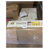 1 LOT 8 X 7FT SUTHERLAND GARAGE DOOR